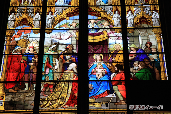 ケルン大聖堂ステンドグラス(バイエルン窓)